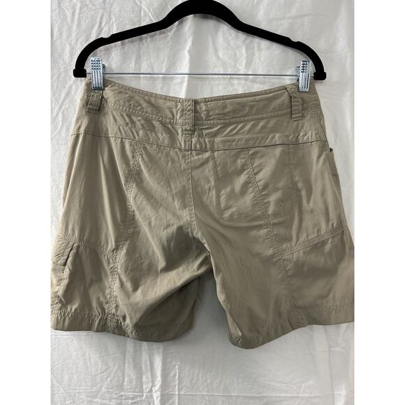 The North Face Womens Hiking Performance Trail Shorts Sz 4 Khaki Brown Gorpcore - Picture 14 of 16